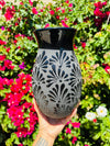 Black vase