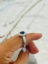 Silver ring size 6.5