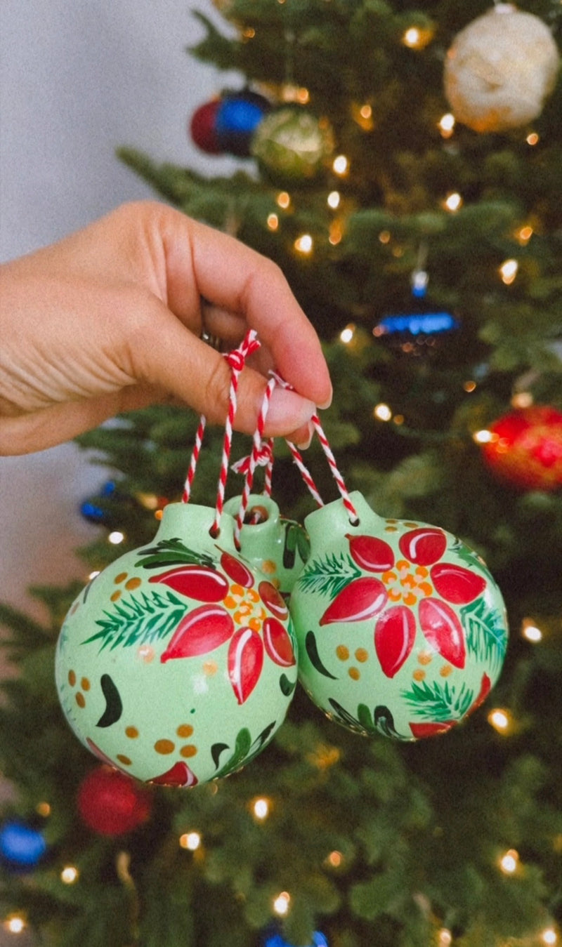 Nochebuena esfera ( green )