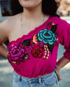 Noche crop top