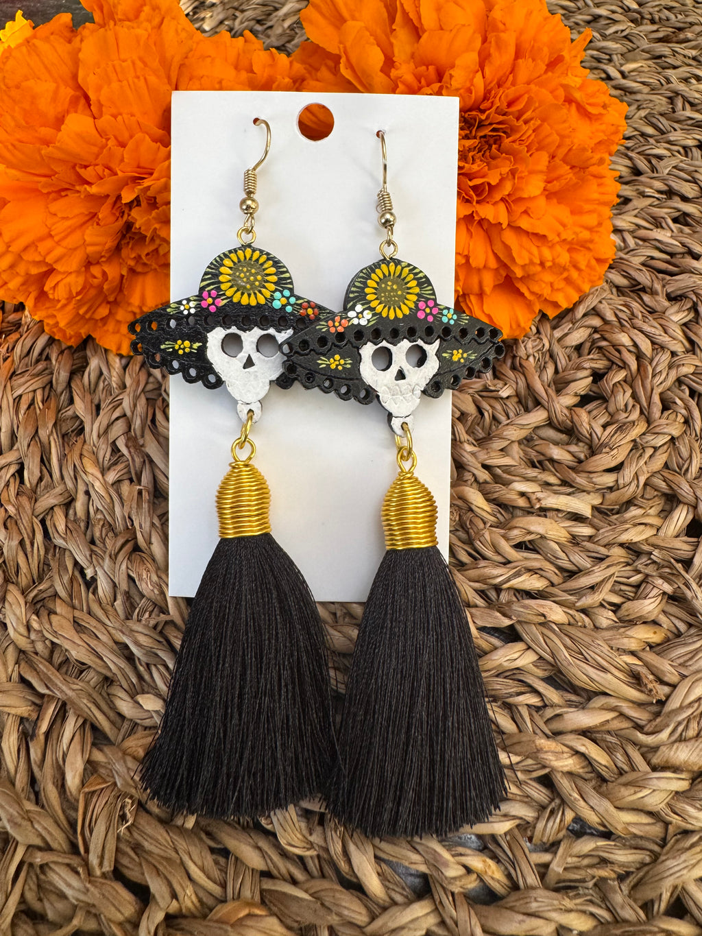 Calavera earrings
