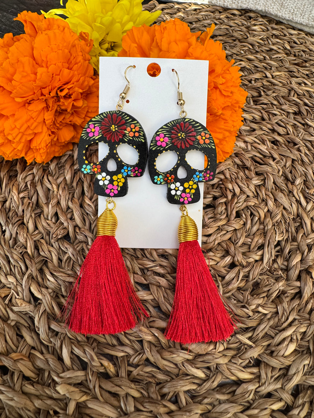 Calavera earrings