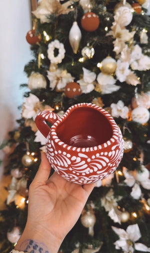 Talavera heart mug