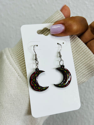 Wood earrings