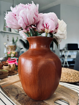 Large Clay Atzompa vase
