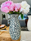 Large Talavera flower vase