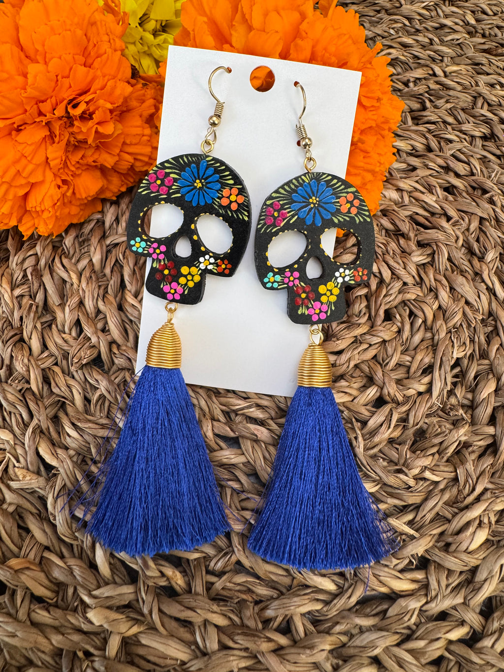 Calavera earrings