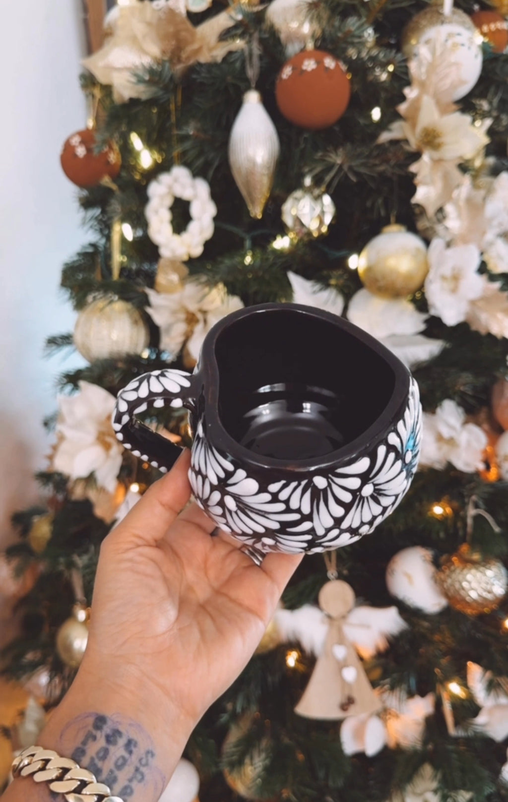 Talavera heart mug