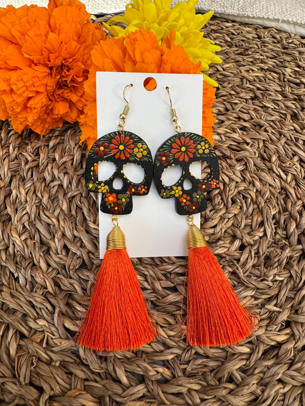 Día de muertos earrings