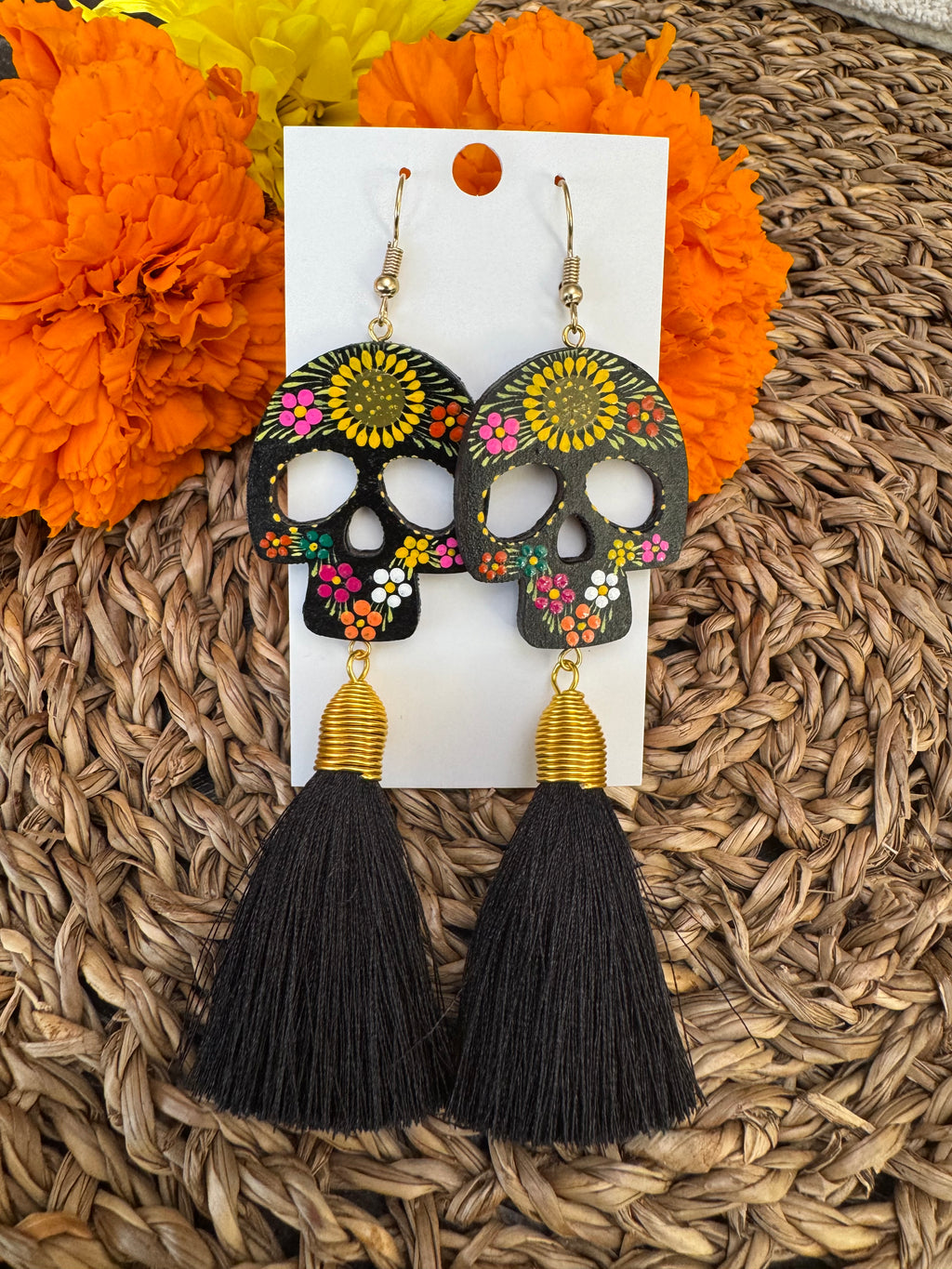 Calavera earrings
