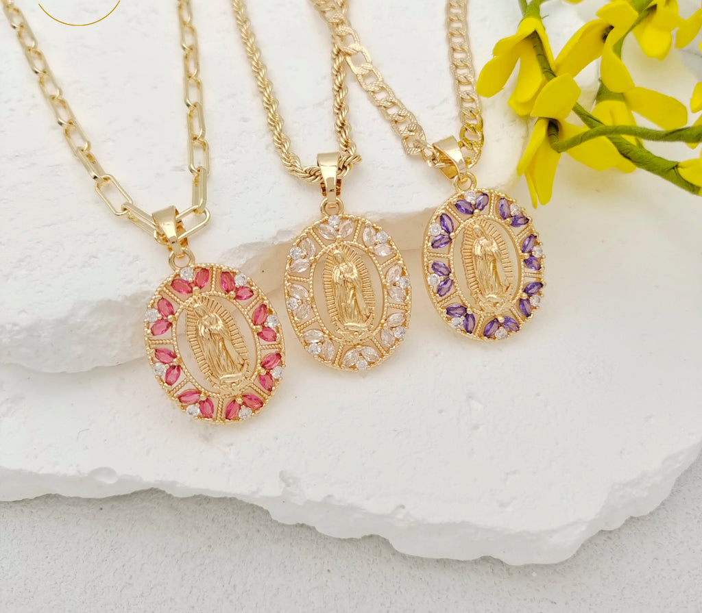 Virgencita necklaces