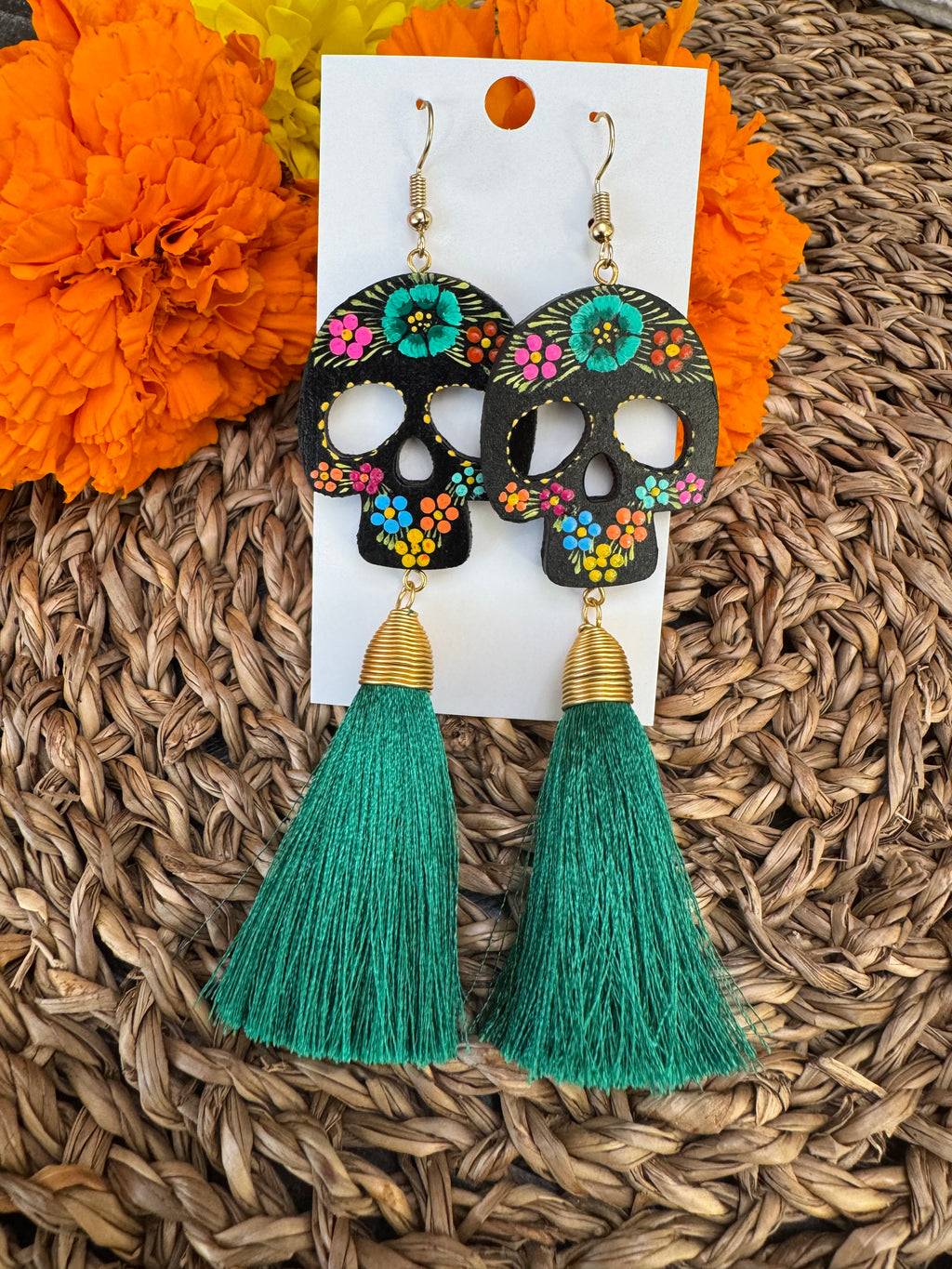Calavera earrings
