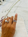 Silver ring size 9