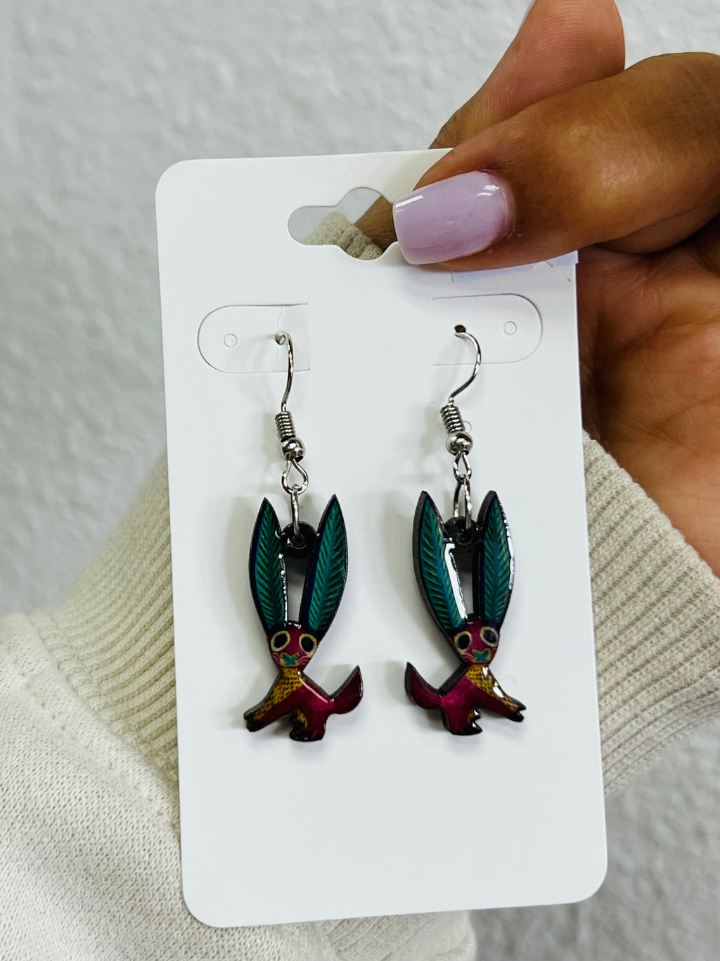 Alebrije Wood earrings