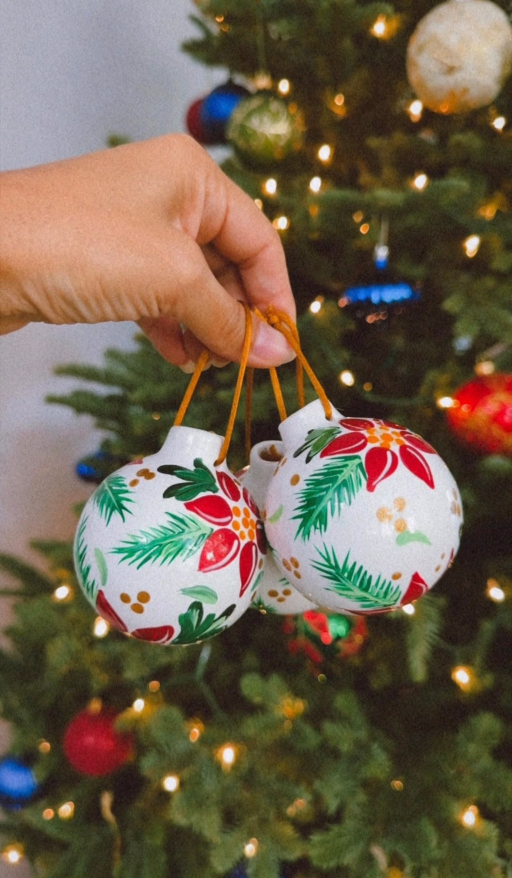 Nochebuena esfera ( white )