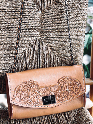 Ameli Butterfly Leather Bag