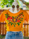 Érica  embroidered t-shirt