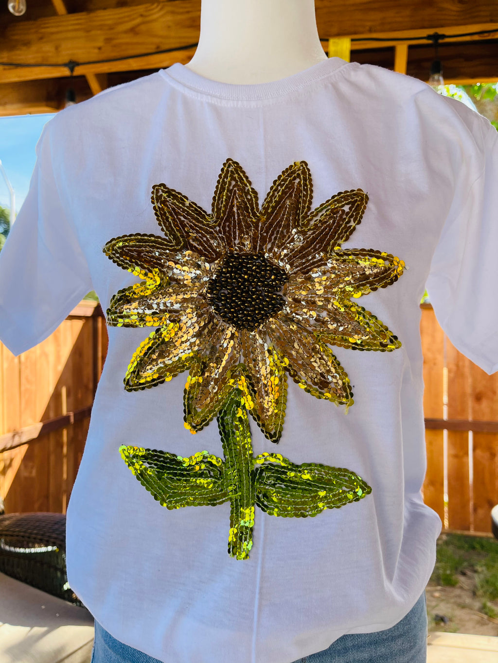 Sunflower sequence t-shirt (pre-order)