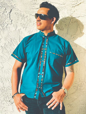 Pancho Shirt (royal blue)