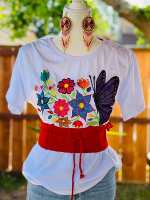 Elena Embroidered T-shirt