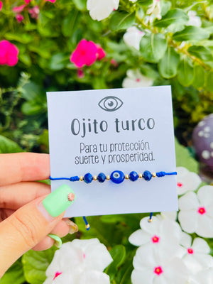 Azul ojito bracelet (kids & adults size)