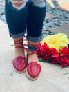 Maria lace up ( red ) PRE- ORDER