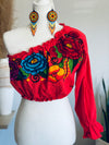 Noche crop top