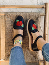 La Rosa buckle ( black )