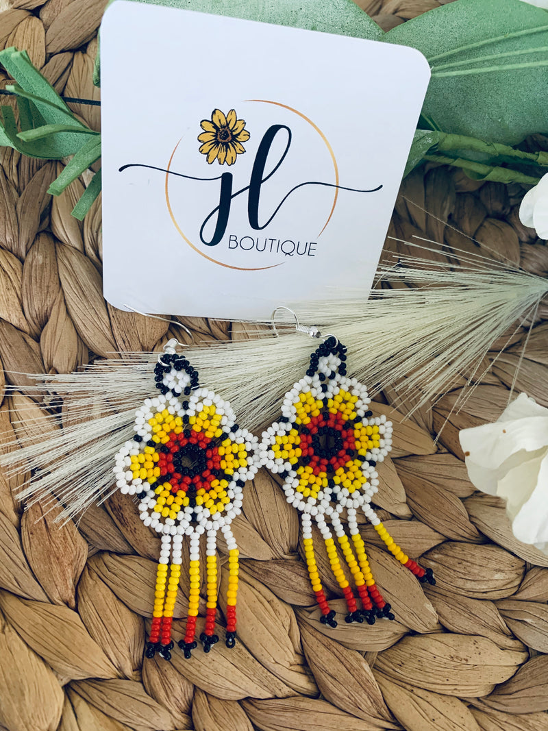 Huichol earrings