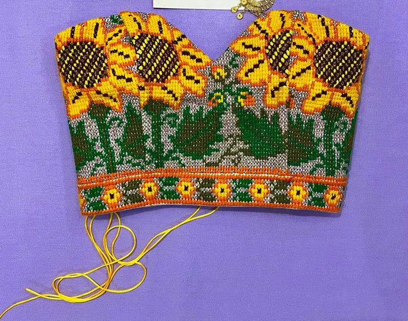 Sunflower corset
